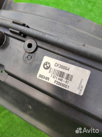 Кассета радиатора bmw 5 e60/e61