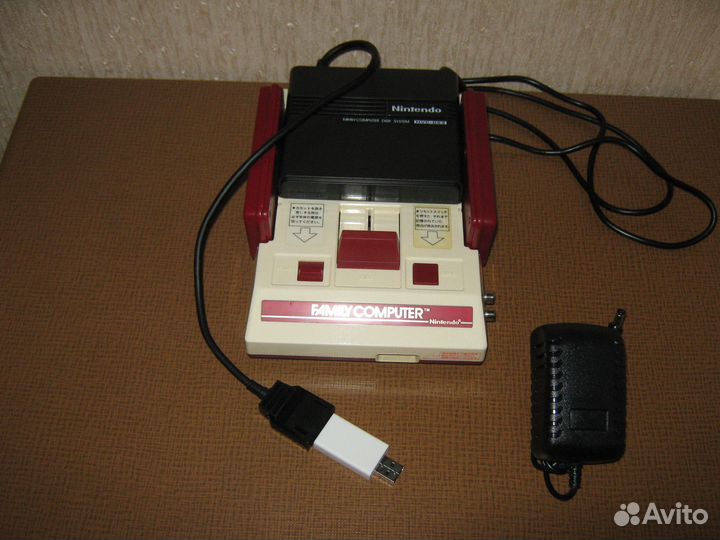 Famicom + RAM адаптер + FDS Stick