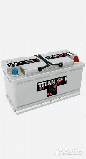 Акб Титан 100Ач EFB start/stop