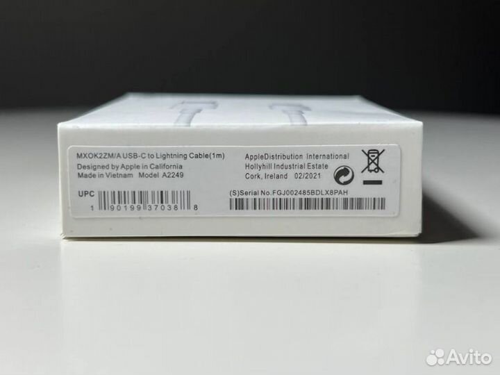 Кабель USB-C Lightning Apple iPhone новый