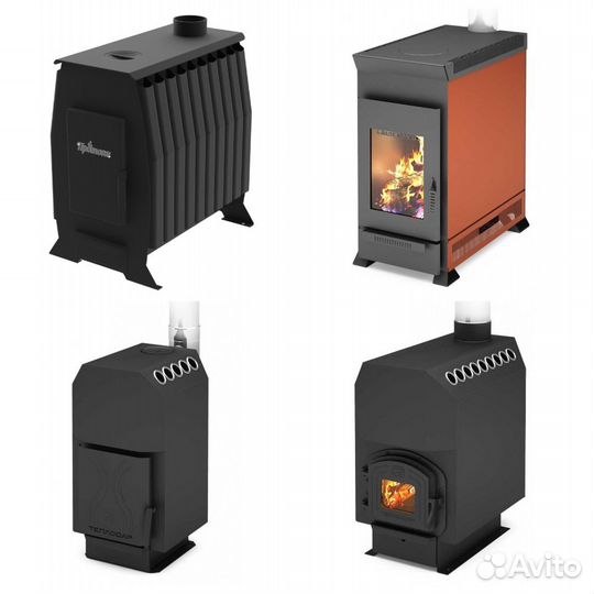 Печи камины для дома, чугунное печное литьё