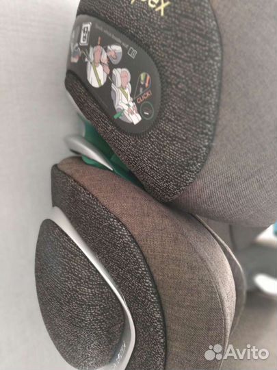 Cybex solution z i fix plus khiki green новые