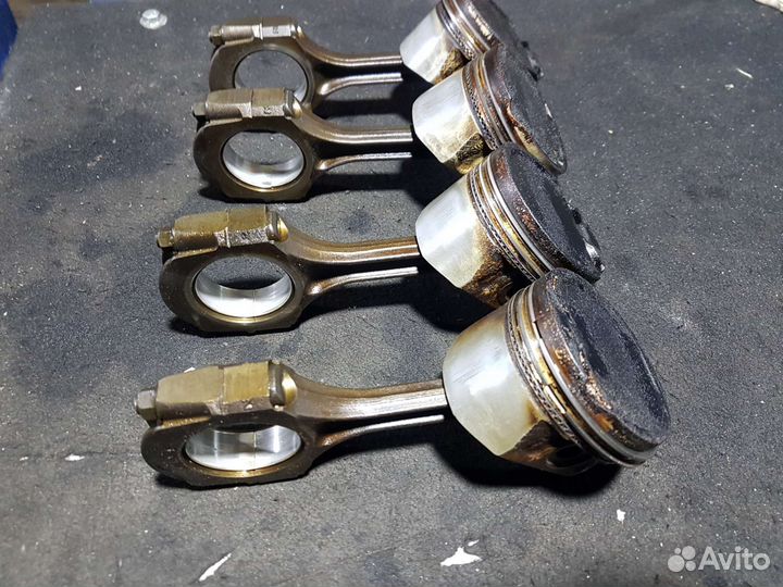 Шатун поршень Renault Megane 2 1.6 113л.с