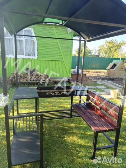 Мангал в стиле лофт