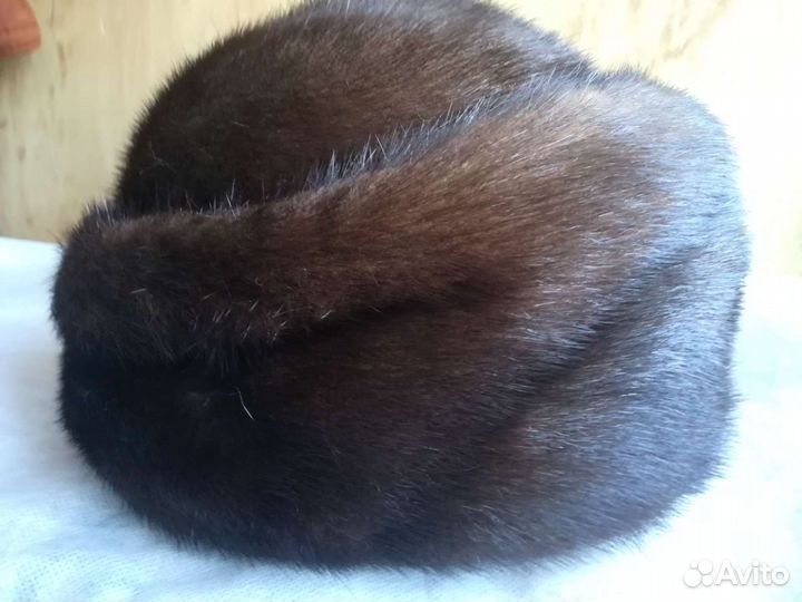 Шапка норковая женская новая