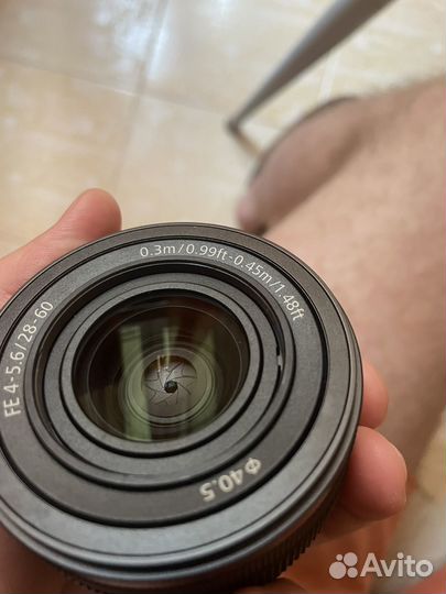 Полнокадровый фотоаппарат sony a7c