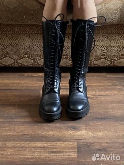 Сапоги zara 38
