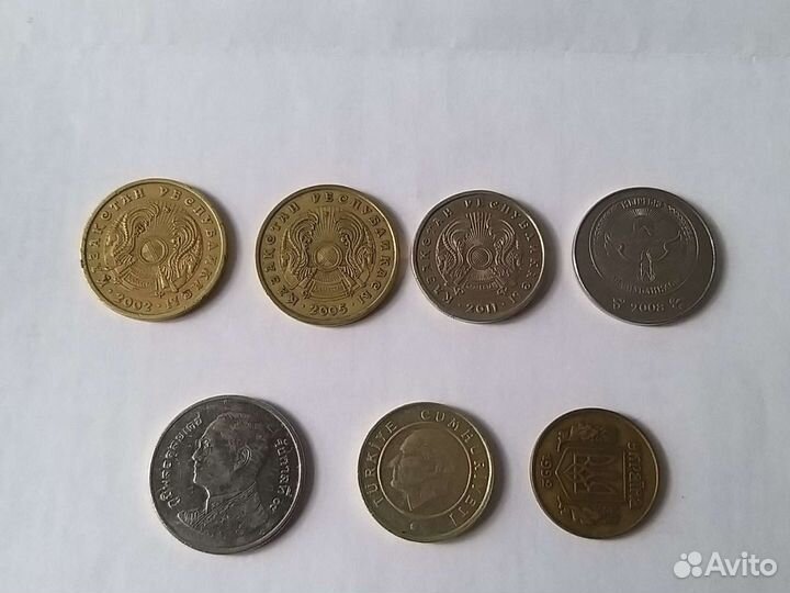 Монеты разные