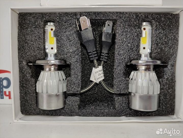 Лампа освещения H4 LED 2шт