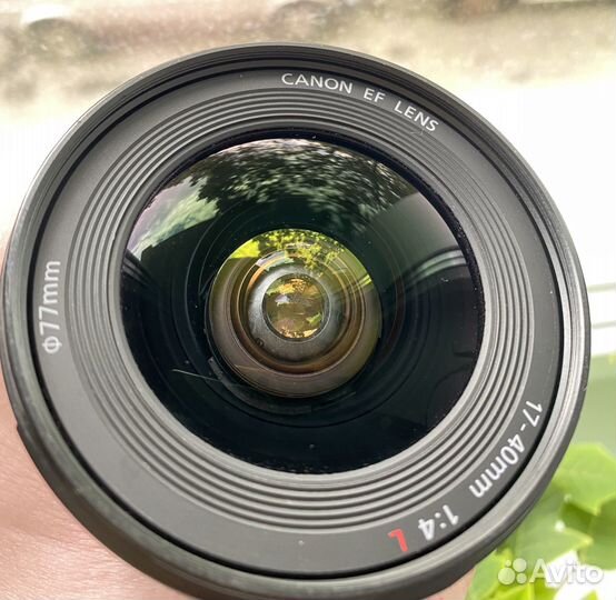 Объектив canon ef 17 40 f4 L