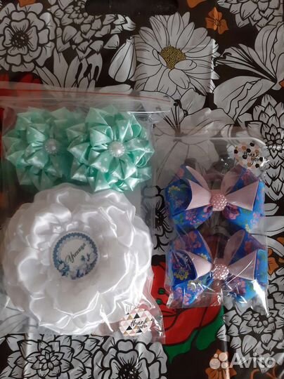 Бантики/заколочки/броши