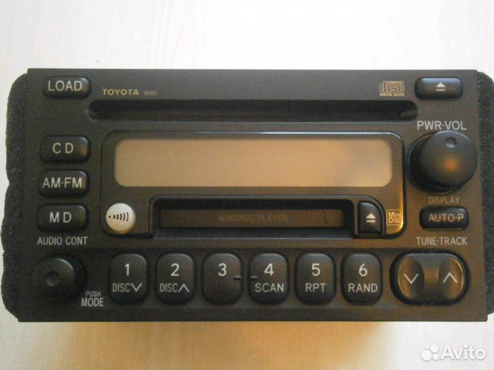 Автомагнитола matsushita NO:86120-21040 CD+minidis