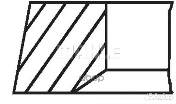 Кольца поршневые STD d144 4,5*3,5*5, ком-кт на 1