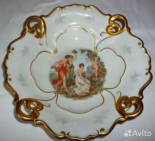 Блюдо фруктовница-салатница Мадонна (Германия)