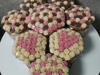 Букеты из роз (бельгийский шоколад) заказ за сутки