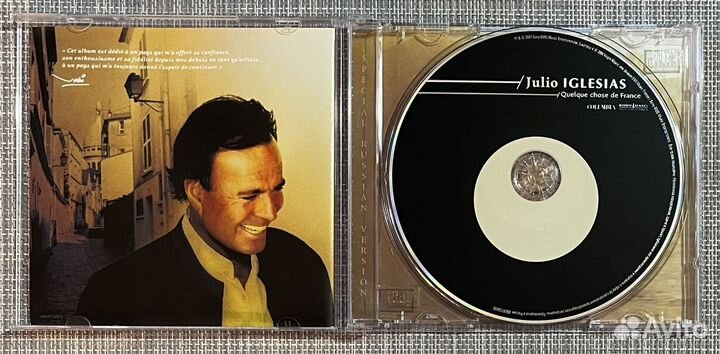 Julio Iglesias - Quelque Chose De France CD Rus