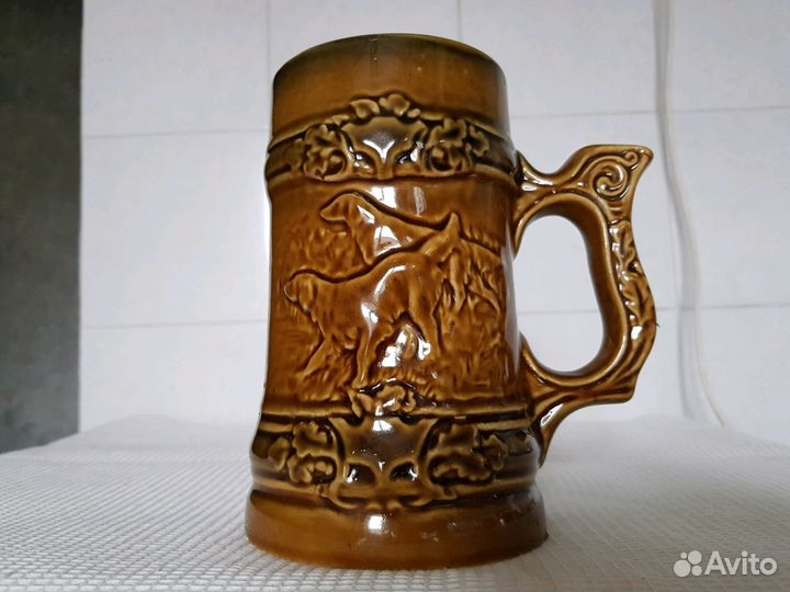 Антикварная большая кружка 1 литр