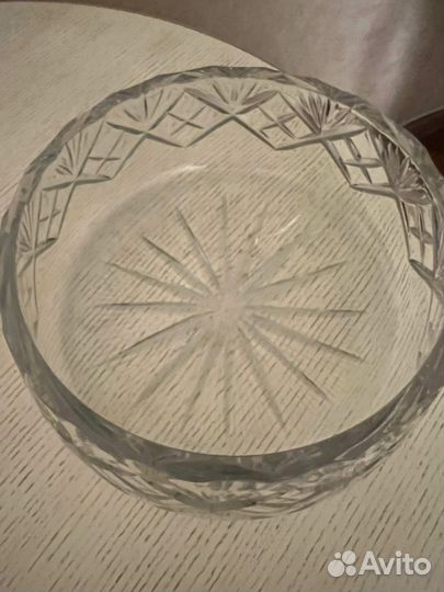 Ваза хрустальная СССР