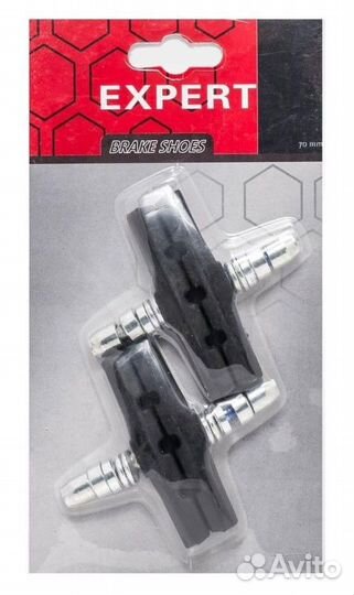 Колодки V-brake тормоза expert, (2 пары в упаковк