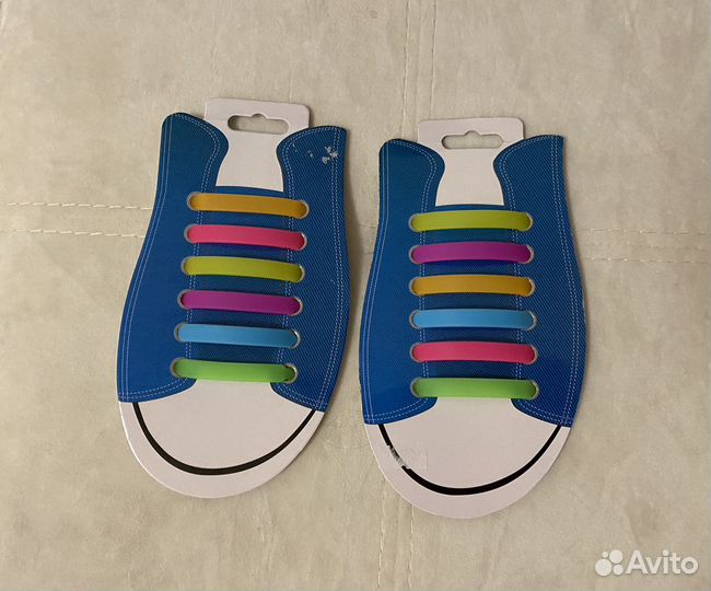 Набор шнурков силиконовые