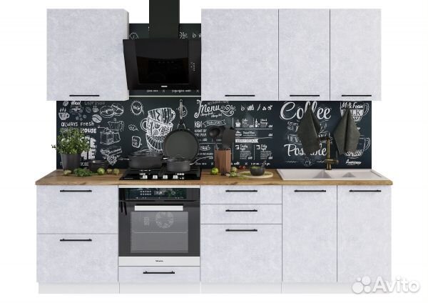 Модульная кухня Нувель 2,6 м