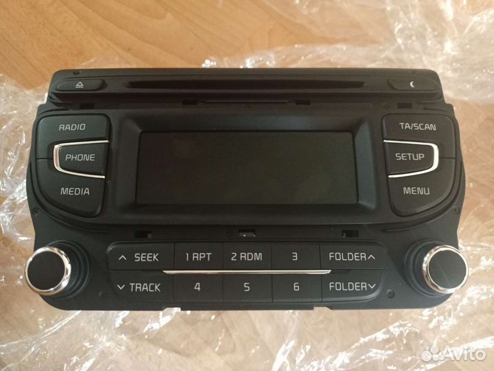 Штатная магнитола kia ceed jd
