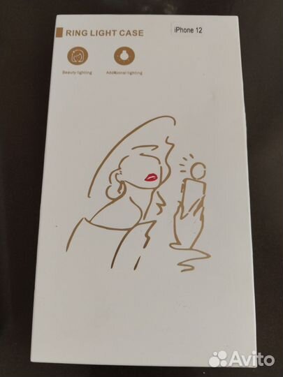 Селфи чехол с подсветкой для iPhone 12 и 12 pro