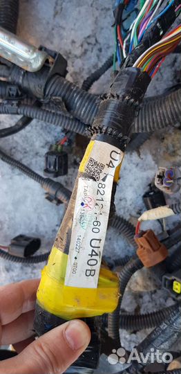 Проводка двигателя Toyota Land 150 Дизель