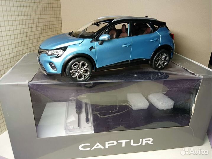 1:18 Renault Kaptur 2023 коллекционная модель