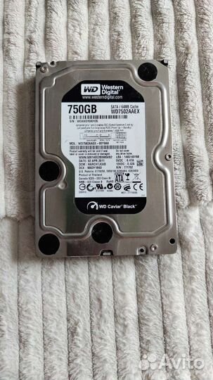Жесткий диск WD 750 Gb