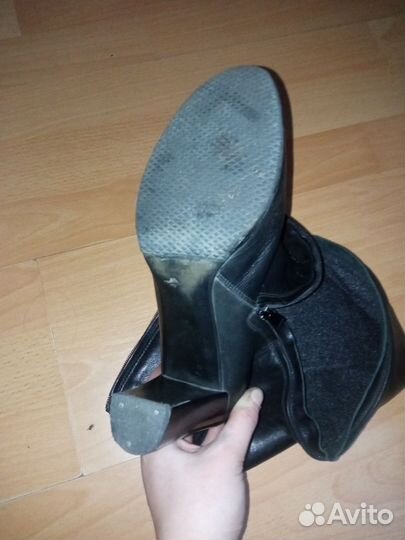 Сапоги осень весна женские 38 бу