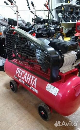 Компрессор Ресанта 100 л 400 л/м масляный