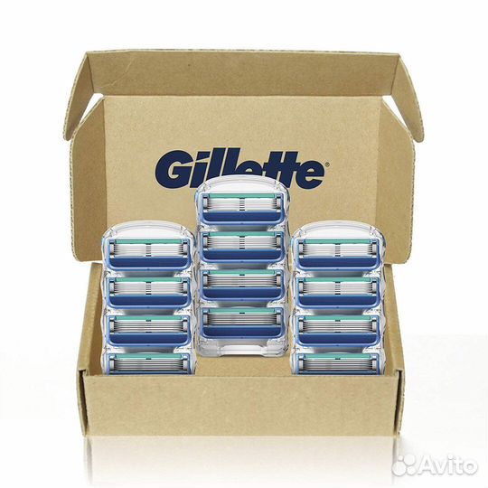 Сменные кассеты gillette оригинал