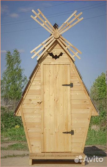 Уличный туалет домик с установкой JBS