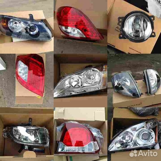 W220 Фонарь задний внешний левый с диодным стоп-си