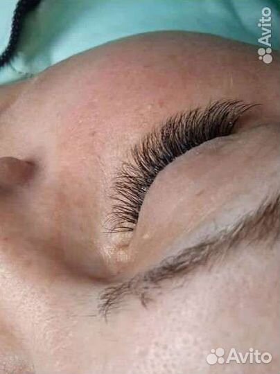 Наращивание ресниц на дому