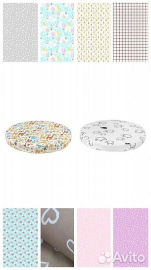 Детская простынь на резинке