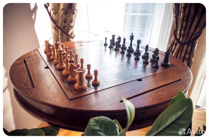 Шахматный столик / столик для игр на заказ