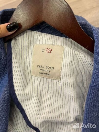 Пиджак zara для мальчика 164