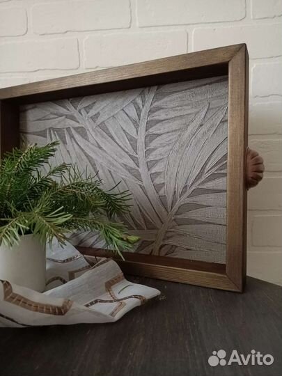 Поднос деревянный