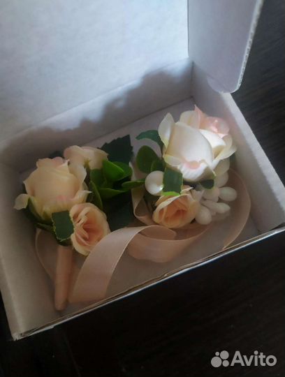 Свадебные бутоньерки