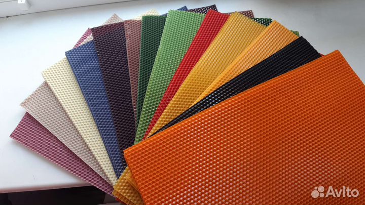 Вощина цветная для свечей