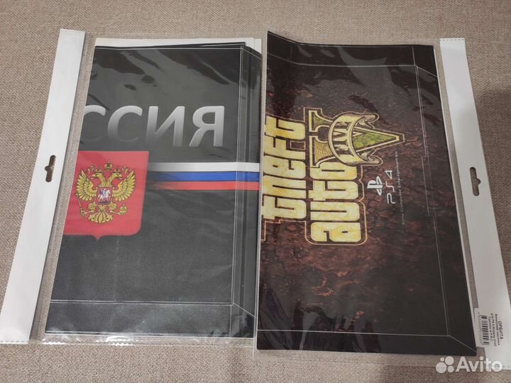 Наклейки виниловые на PS4