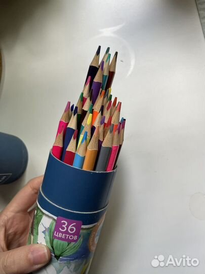 Акварельные карандаши 36 цветов