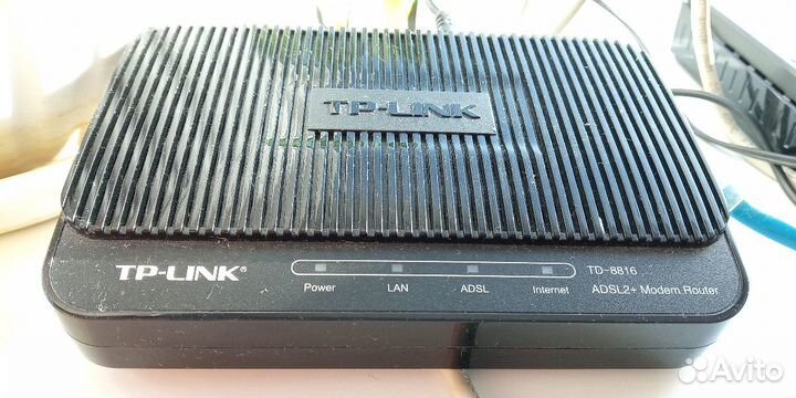 Модем TP-link TD-8816 (черный)