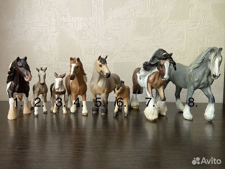 Фигурки лошадей schleich