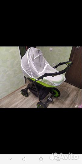 Коляска 2 в 1 adamex champion