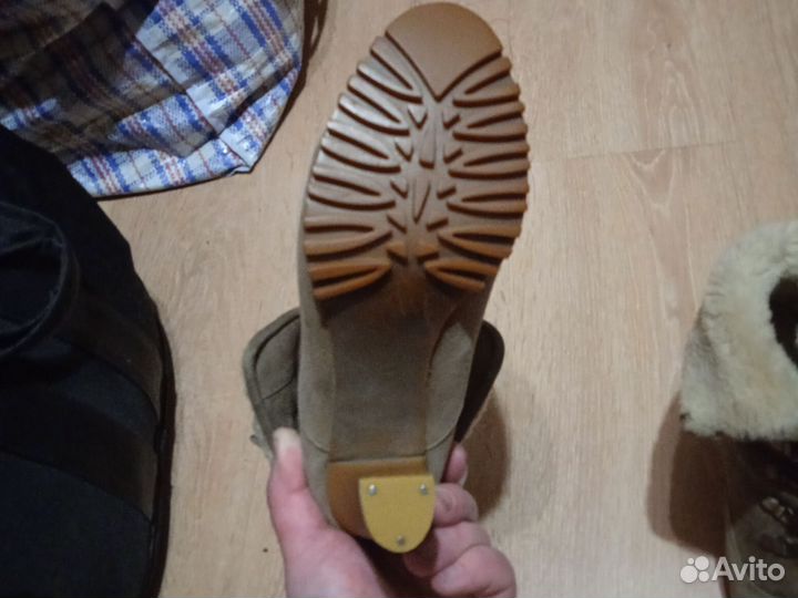 Женская зимняя обувь 38 раз. Натур. Замша и мех