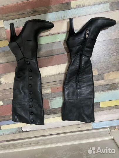 Сапоги ботфорты