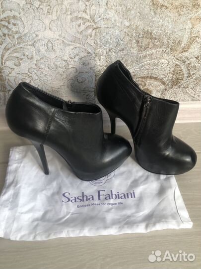 Ботильоны натуральная кожа 38